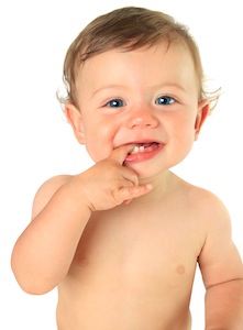 Happy baby boy