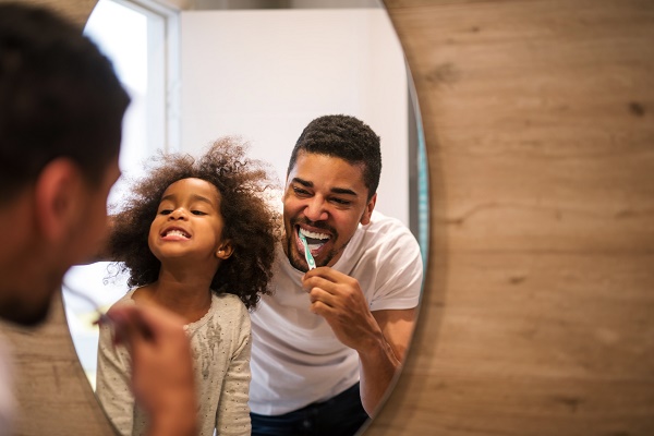 oral health is easy with family