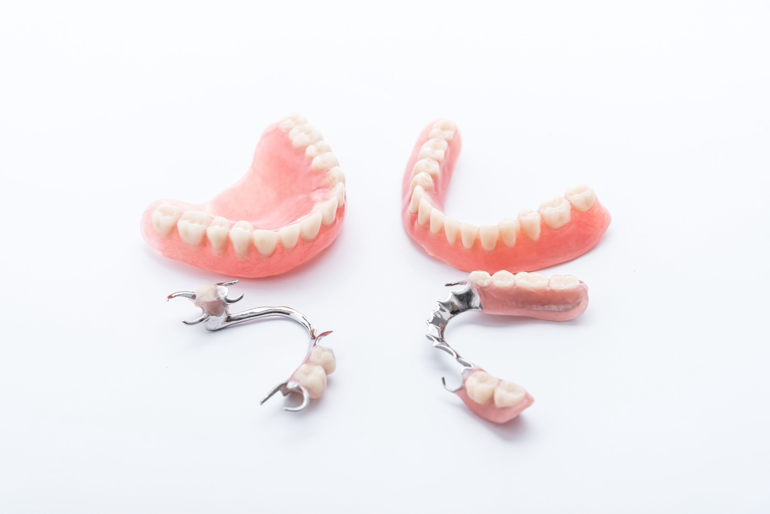 Teeth dentures patient