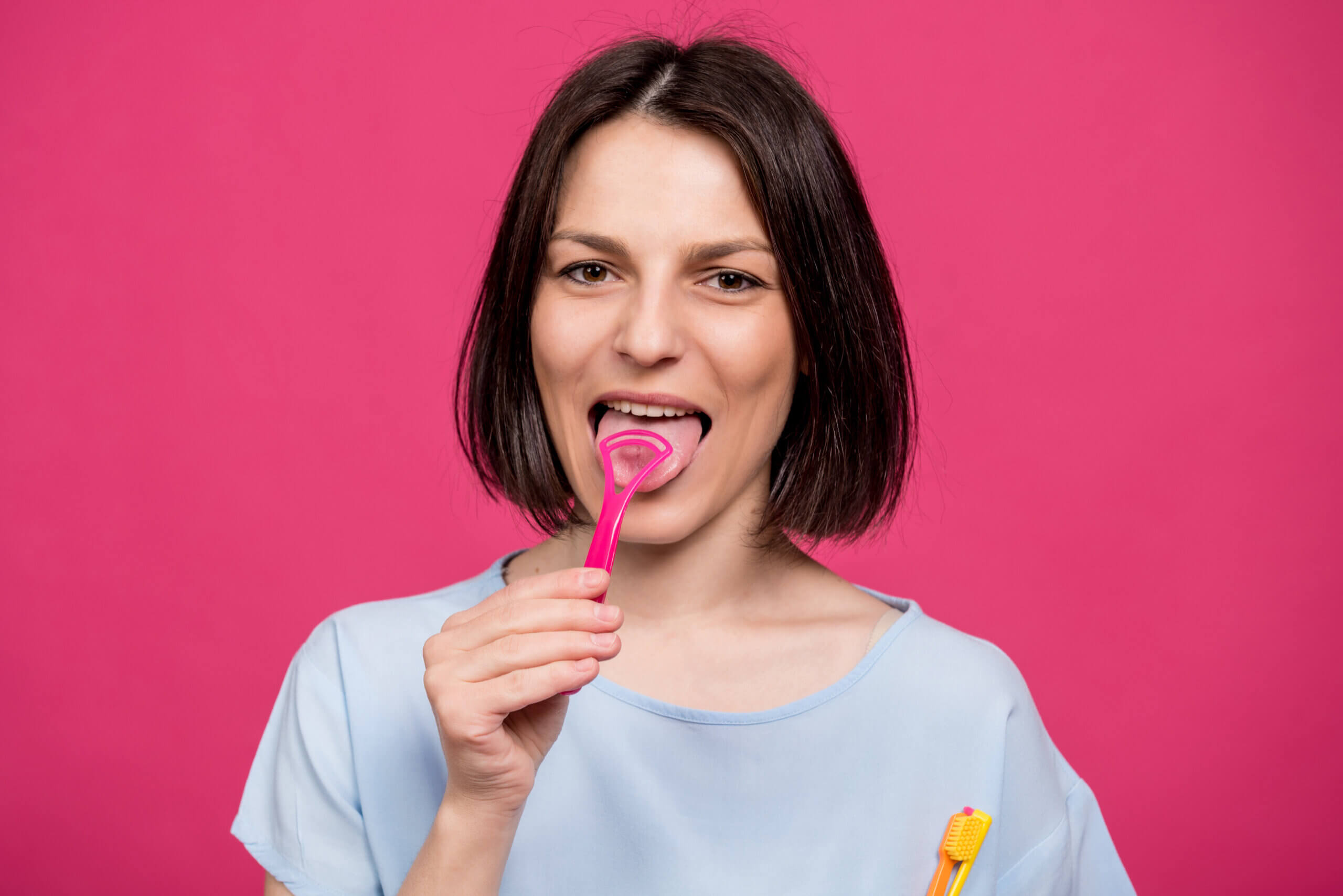 Tongue clean daily tips